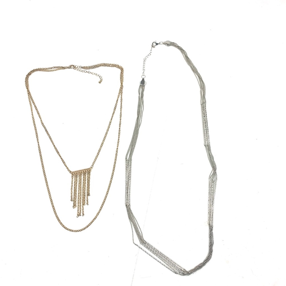 Francesca’s Silver and Gold Necklace Bundle